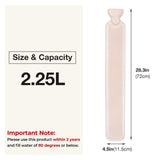 HomeTop longueur 72 cm de la bouteille, couverture chaude pour le corps