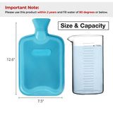 Bouteille HomeTop prête à offrir une chaleur réconfortante comme cadeau idéal.