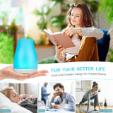 Diffuseur Homeweeks 100ml brume ajustable pour humidifier et parfumer votre espace.