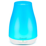 Diffuseur Homeweeks 100ml avec lumiere coloree pour creer une ambiance apaisante.
