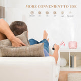 Homeweeks diffuseur humidificateur pour grands espaces bureau ou salon