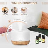 Diffuseur Homeweeks compact idéal pour petites pièces et bureaux.