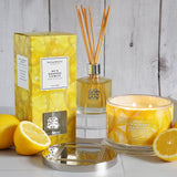 Ambiance chaleureuse créée par Sun Kissed Lemon de HomeWorx