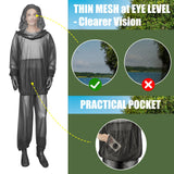  HOMEYA pantalon moustiquaire pour une couverture efficace lors de sorties nature.