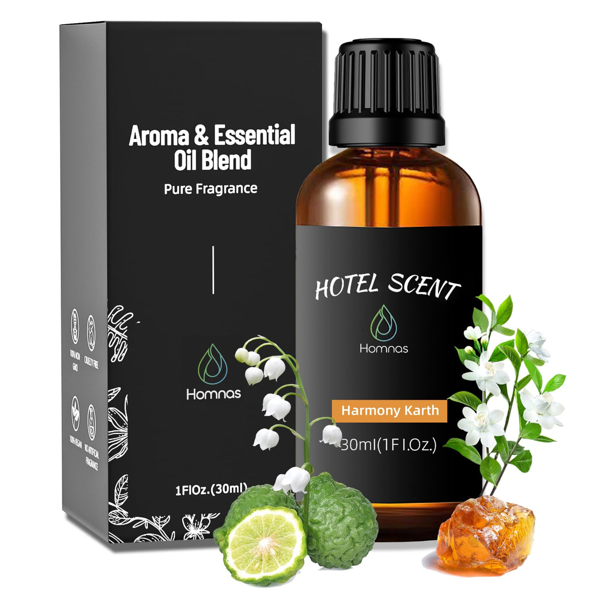 Harmony Karth: bouteille diffuseur 30 ml pour ambiance hôtel de luxe
