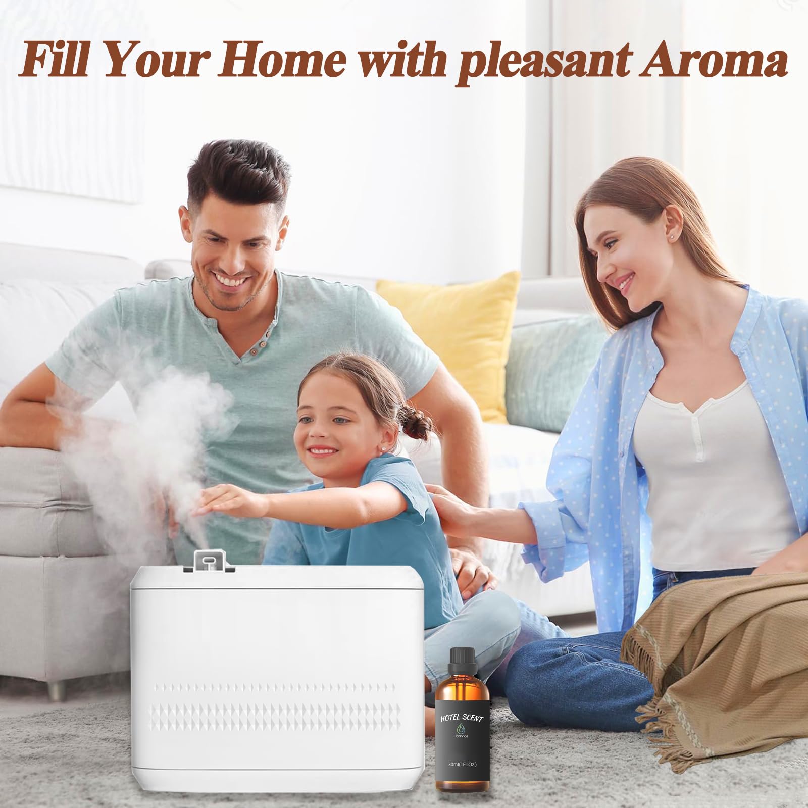 Homnas Wandering Breeze : compatible avec diffuseur froid pour une diffusion durable.