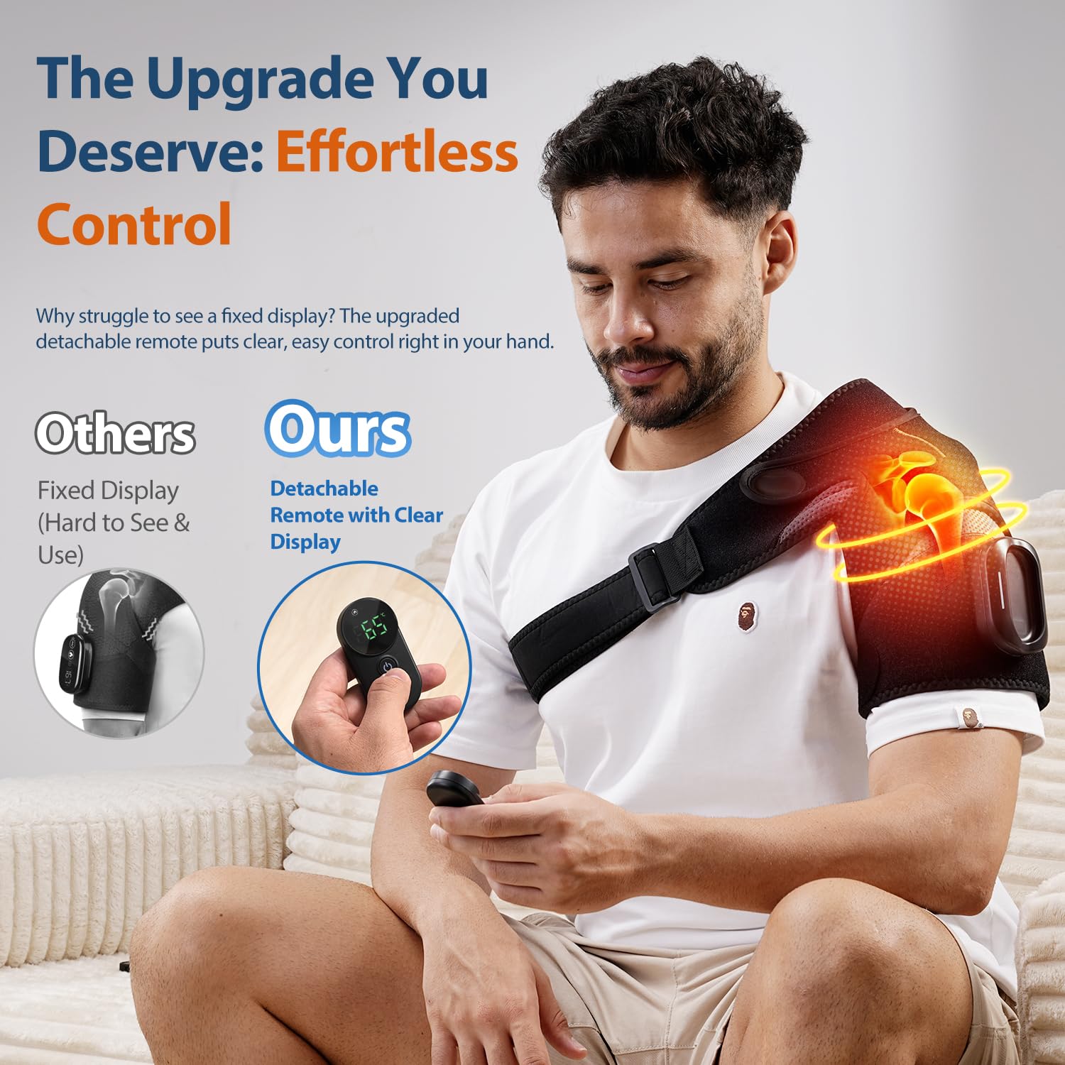 HOMRELEXA chaleur rapide et uniforme pour une détente après le travail.