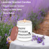 Homsolver bougie lavande relaxation douce – calme après les examens.