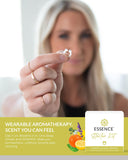 HONÉ Essence anneau nez clip porté sur vêtement pour diffusion discrète