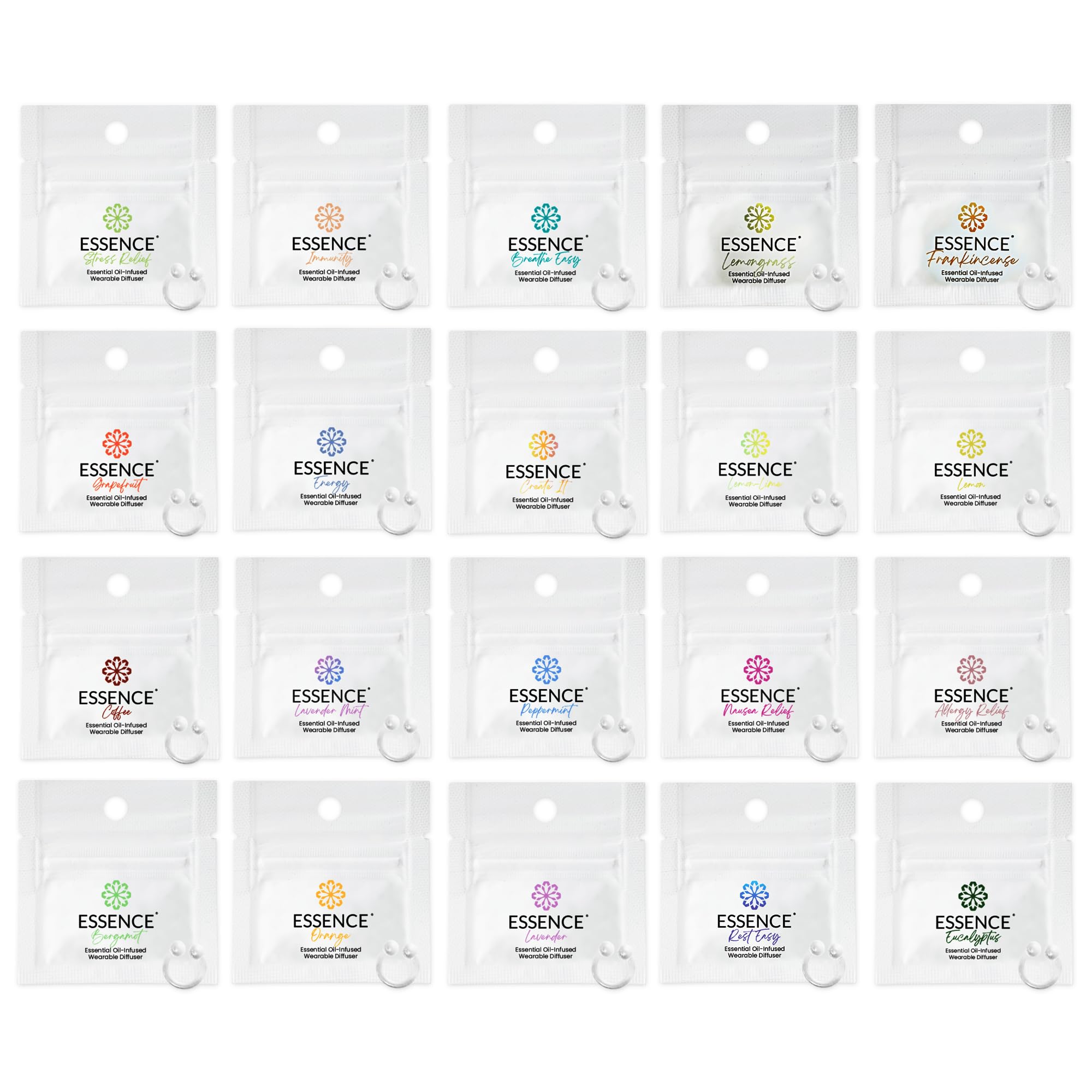 HONÉ Essence diffusion-nasal en bague favorise la concentration discrète