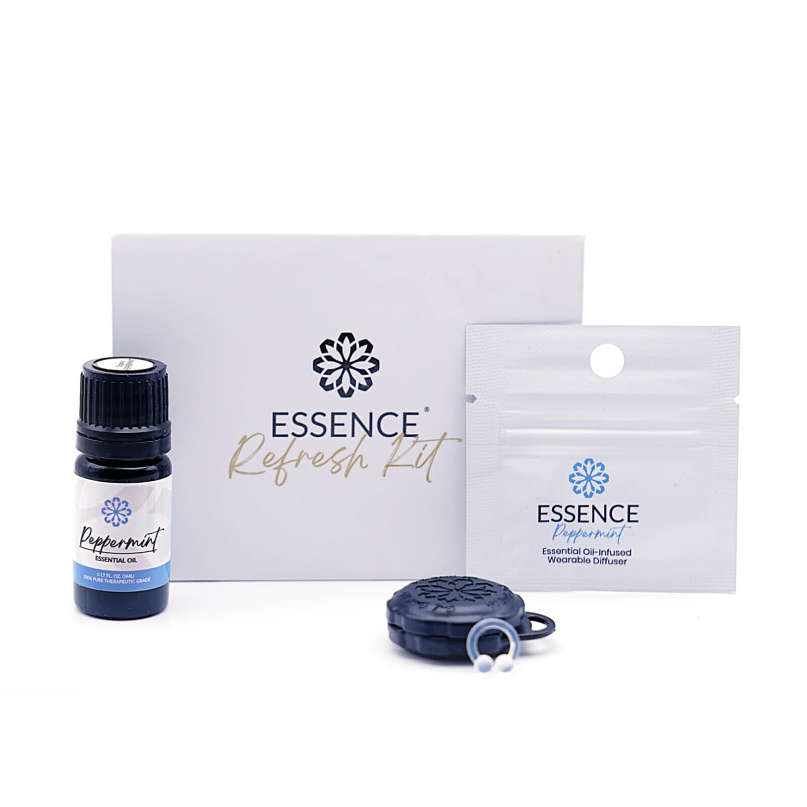 HONÉ Essence diffuseur nasal portatif en menthe, pour une respiration rafraîchissante en déplacement.