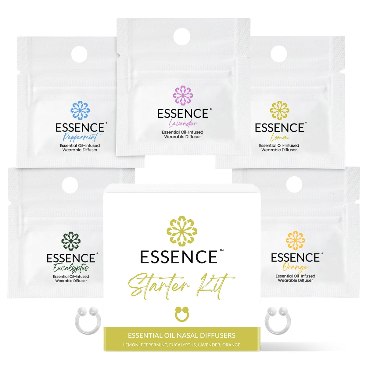HONÉ Essence diffuseur nasal prêt pour aromathérapie nomade