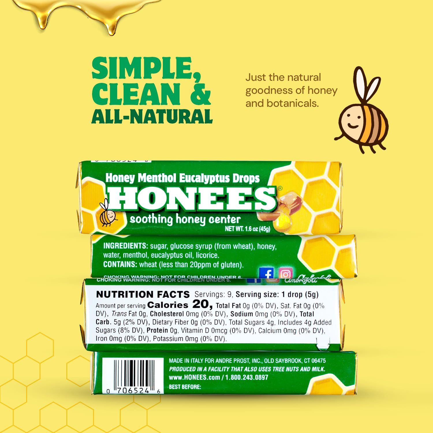 Gamme Honees assortiment en pack pour varier les saveurs rapidement.
