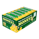 Pastilles Honees menthol-éucalyptus en boîte pour un soulagement naturel.