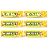 Pastilles Honees menthol citron dans boîte: soulagement naturel pour gorge irritée.