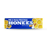 Honees Drops Miel Lait – emballage compact pratique pour le voyage.