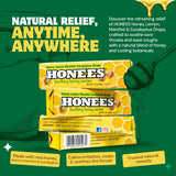 Honees miel naturel pastilles: douceur réconfortante lors de déplacements.