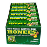 Honees pastilles menthol eucalyptus, 9-pastilles: rafraîchissent et apaisent la gorge