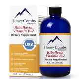 HoneyCombs gouttes de riboflavine, flacon clair favorisant énergie naturelle