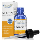 HoneyCombs Niacine Gouttes : bouteille 1oz pour dosage quotidien pratique