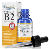 HoneyCombs vitamine B2 en gouttes dans une bouteille, absorption rapide.