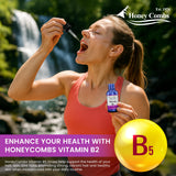 HoneyCombs Vitamin B5 etiquettes claires: qualité USA et ingrédients naturels