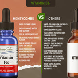 HoneyCombs Vitamine B6 formulation-vegan gouttes-formats-en-vrac pour toute la famille