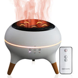 HONEYYEAR diffuseur 300ml avec lumière multicolore, crée ambiance apaisante et humidifie l’air.