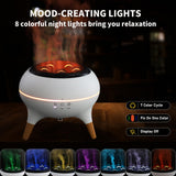 HONEYYEAR diffuseur 7 couleurs, ajuste l’éclairage pour yoga et détente.