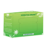 Vue de l emballage Hong Thai vert, simplicité et naturel.