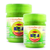 Inhalateur nasal Hong Thai vert – pack de deux pour une ambiance apaisante.