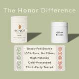 HONOR Colostrum poudre boîte 60 portions, pratique à emporter