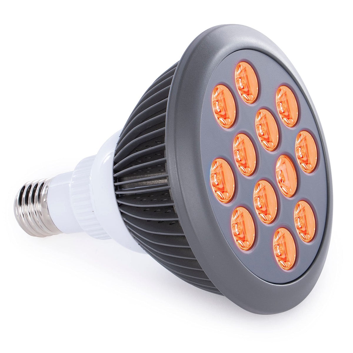 Hooga ampoule thérapie lumière orange 605 nm avec 12 DEL pour usage domestique.
