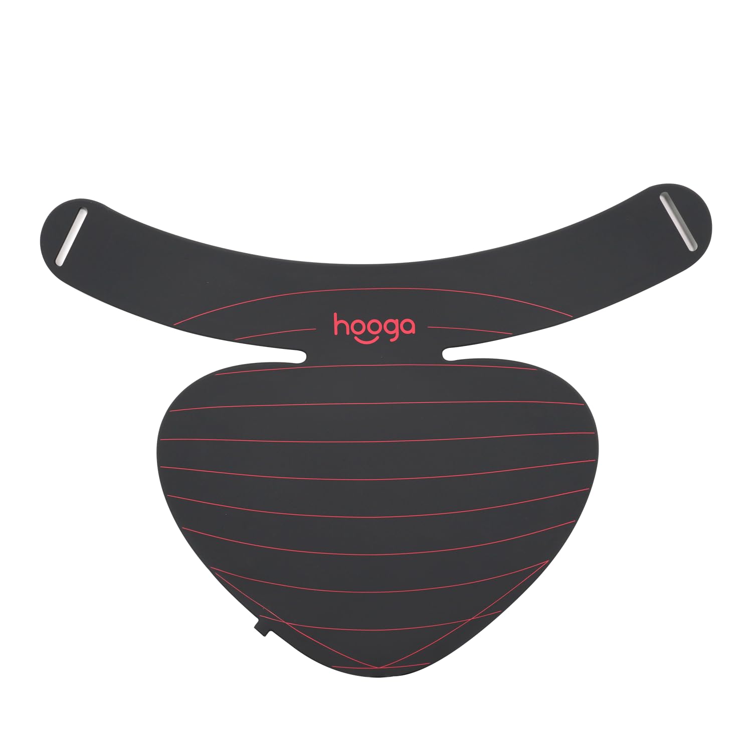Hooga collier LED rouge triple-puces utilisé sur le cou pour une séance de détente à domicile