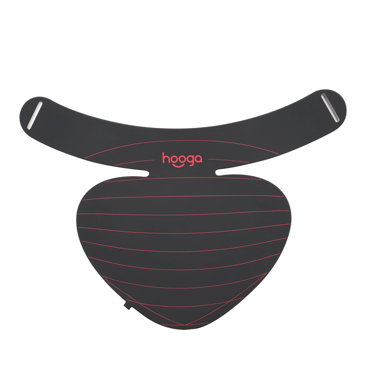 Hooga collier LED rouge triple-puces utilisé sur le cou pour une séance de détente à domicile