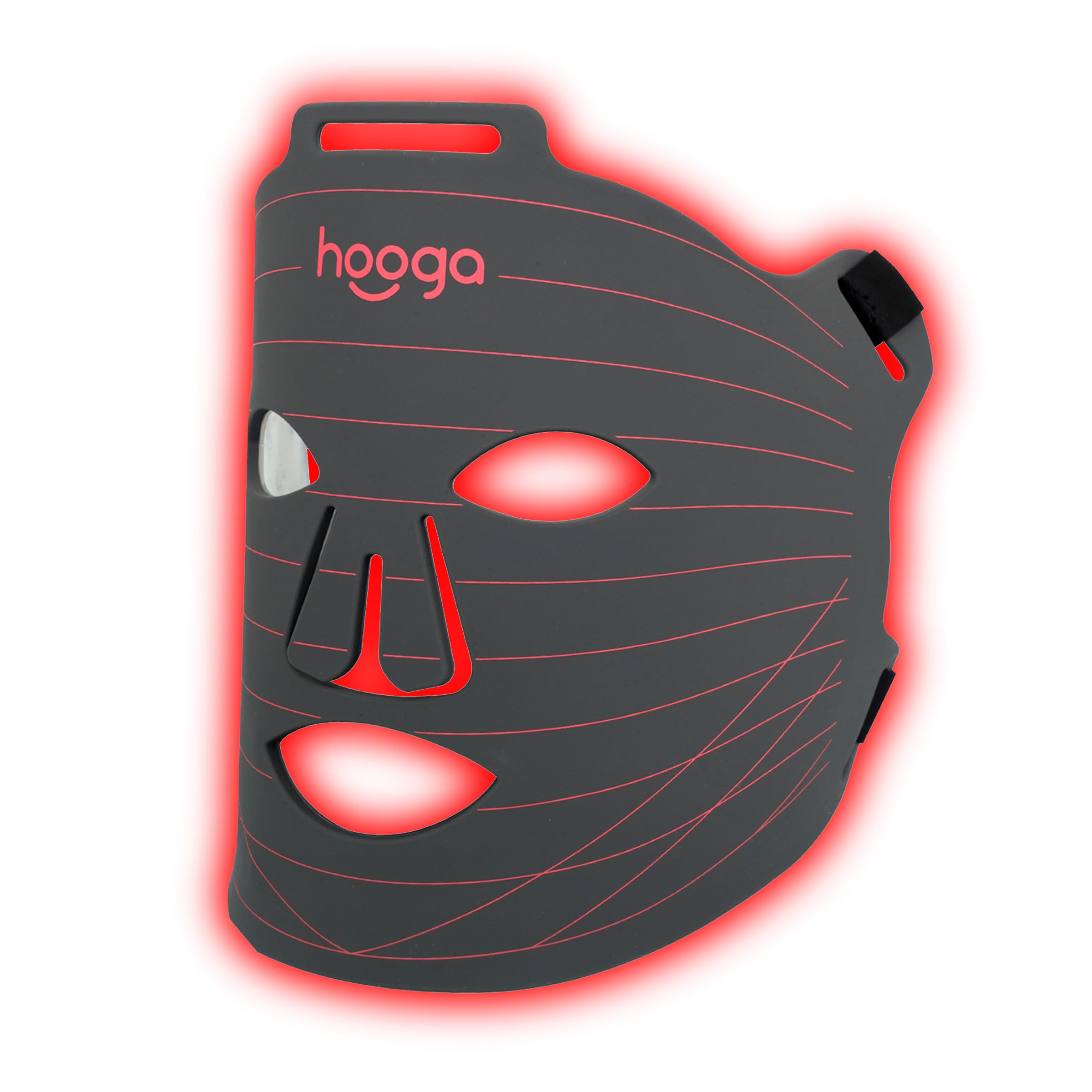 Hooga masque LED triple-puce confort pour une séance relaxante à la maison.