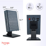 Hooga Ultra360: affichage tactile et minuterie pour régler l'éclairage.