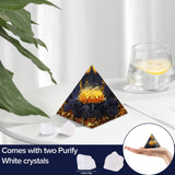 Hopeseed Orgone Pyramide Bureau Décoration: énergie calme sur le lieu de travail.