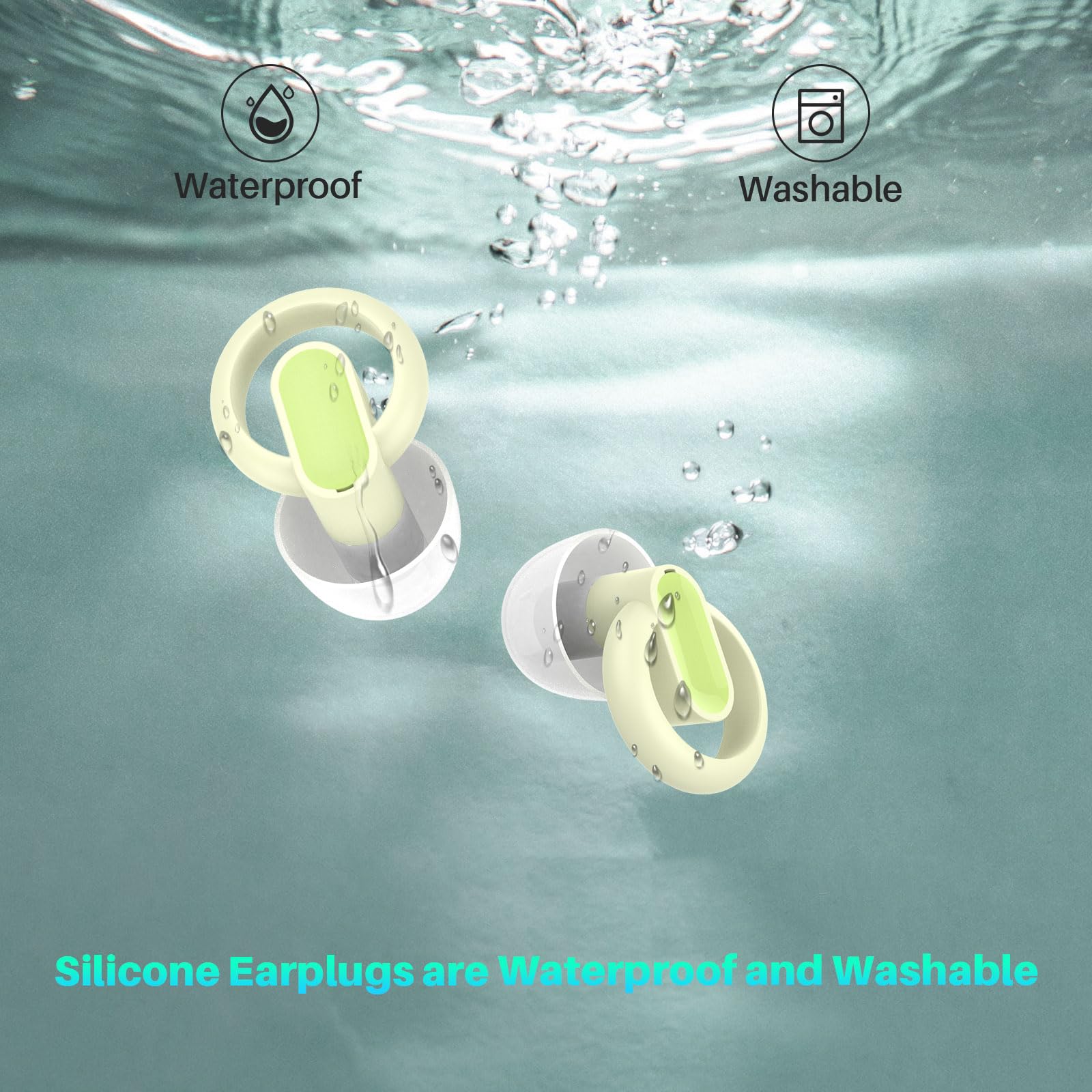 Hopihe bouchons oreille avec etui portable pour le voyage.