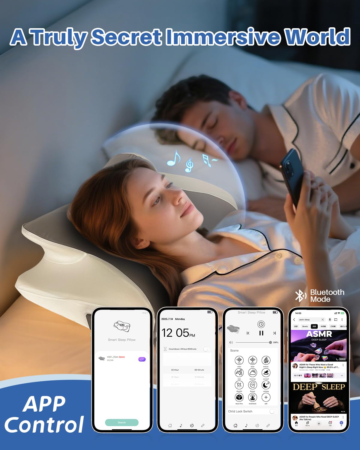 Hopihe oreiller batterie rechargee longue autonomie pour utilisation sans fil.