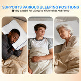 Hopihe Sunrise Mousse Memoire Confort: soutien cervical stable et confort durable.