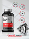 Formulation végétarienne Horbaach L-Arginine 4000 mg.