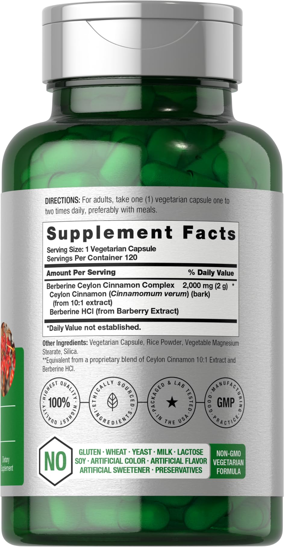 Capsules végétariennes Horbaach, faciles à avaler et adaptées à un mode de vie sain.