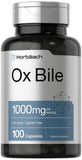 Horbäach Bile de boeuf: bouteille, gélules faciles à avaler pour un soutien digestif potentiel.