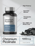 Horbaach Chromium Picolinate bouteille opaque protégeant la formule