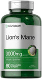 Horbäach crinière de lion gélules molles en bouteille, faciles à avaler au quotidien.