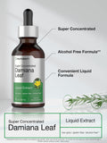 Bouteille Horbaach Damiana – gouttes prêtes à ajouter à une boisson.