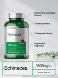 Horbäach Echinacea Capsules Végétariennes: option sans cruauté, capsule végétale facile à avaler.