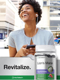 Emballage Horbäach Lion Mane – pot clair et pratique.