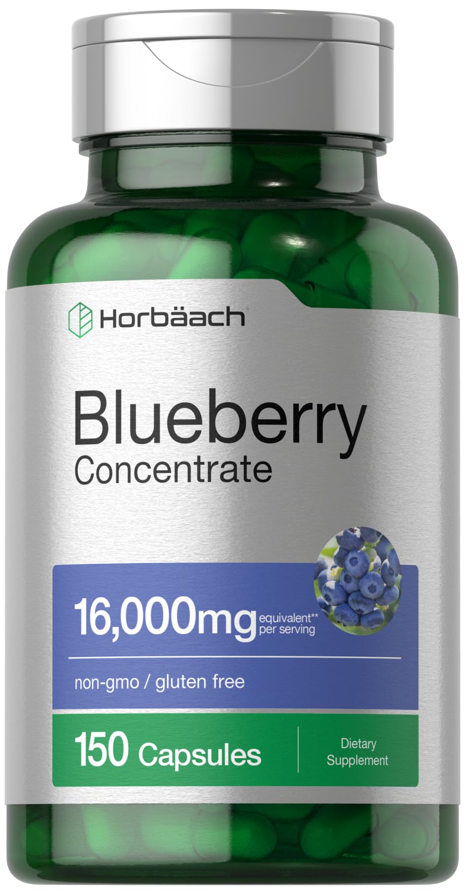 Horbäach Extrait bleuets: capsule quotidienne pratique pour routine bien-être.